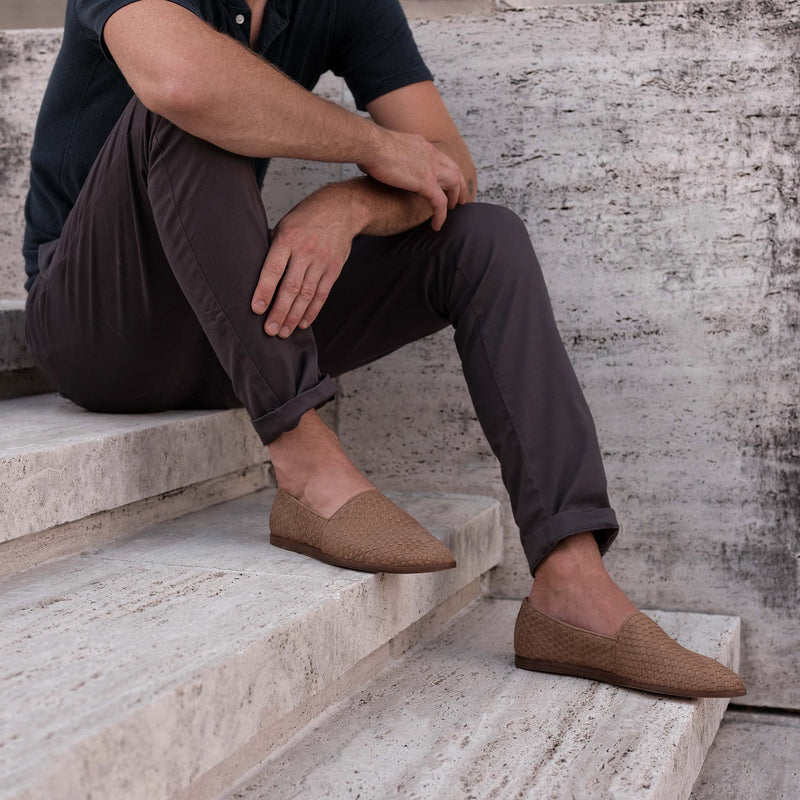 Men's Alejandro Woven Slip On Loafers Nisolo 