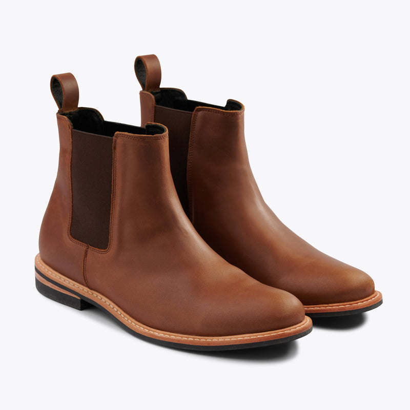 Men's All-Weather Chelsea Boot Boots Nisolo 8 Brown 