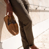 Men's Huarache Sandal - Tobacco Sandals Nisolo 
