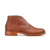 Men's Santiago Leather Chukka Boots Boots Adelante Shoe Co. Rich Caramel 8 