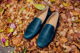 Men's Tomas Leather Slip Ons Loafers Adelante 