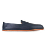 Men's Tomas Leather Slip Ons Loafers Adelante Shoe Co. Denim 8 