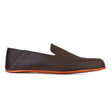 Men's Tomas Leather Slip Ons Loafers Adelante Shoe Co. Mahogany 8 