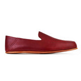 Men's Tomas Leather Slip Ons Loafers Adelante Shoe Co. Pomegranate 8 