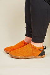 Men's Wool Tengries Slippers Slippers Kyrgies 7-7.5 Orange 