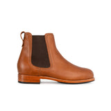 Merida Leather Chelsea Boots Boots Adelante Shoe Co. Rich Caramel 5 