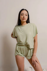 Mila Bamboo Shorts Lounge + Pajama Bottoms Mary Young 
