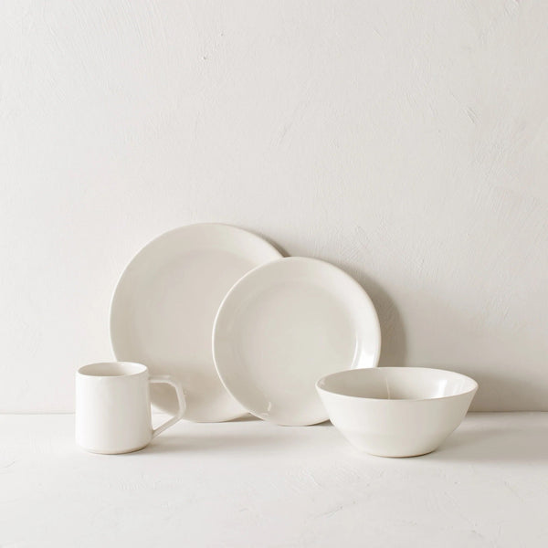 Minimal Porcelain Dinnerware Set Dinnerware Sets Convivial 