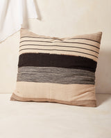 Minna Pantelho Pillow - Black + Beige Pillows Minna 