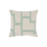 Mint Tetris Wool Throw Pillow Cover Throw Pillows Kiliim 