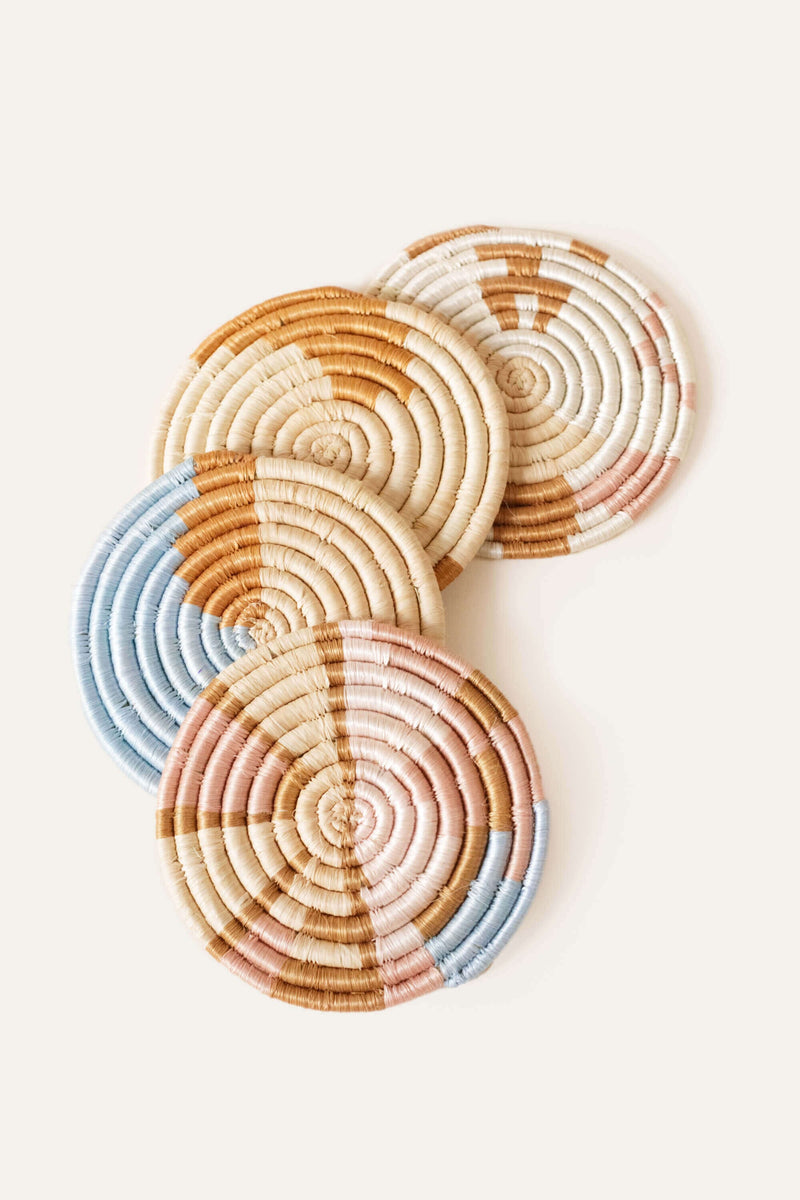 Mixed Abstract Form Coaster Set Coasters Indego Africa 