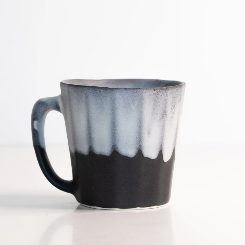 Monday Porcelain Mug Mugs + Tumblers The Bright Angle Night Snow 