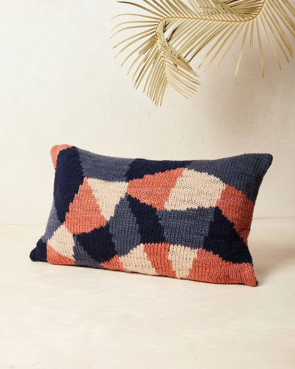 Mosaic Wool Lumbar Pillow Lumbar Pillows Minna 