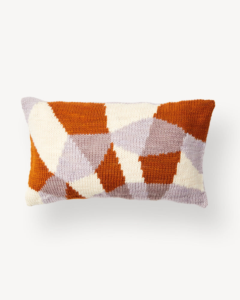 Mosaic Wool Lumbar Pillow Lumbar Pillows Minna Dawn 