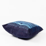 Naami Silk Throw Pillow - Indigo Bedding and Bath Studio Variously 