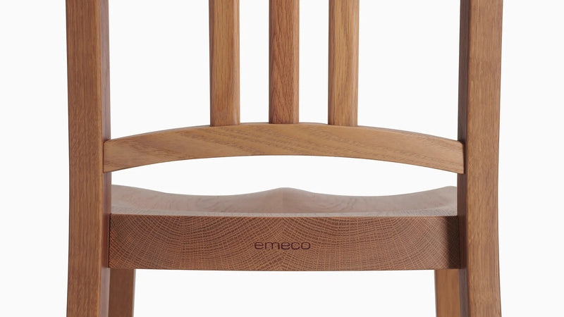Navy Wood Chair Chairs Emeco 