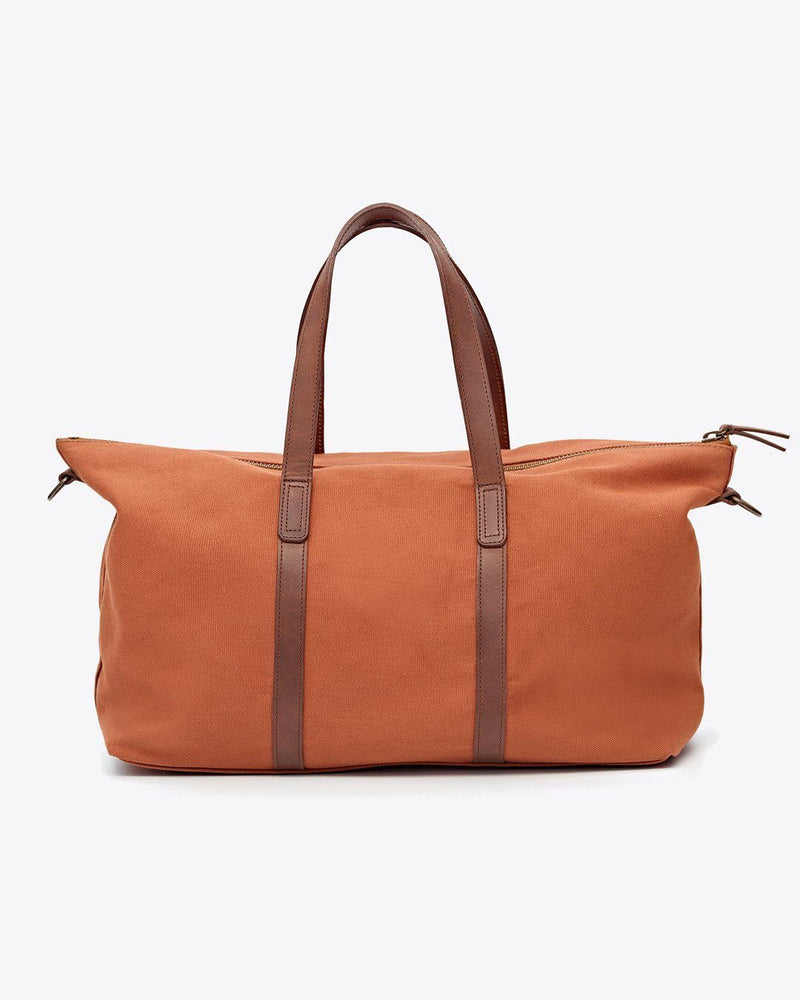 Nisolo Canvas Weekender Amber Canvas Bag Nisolo