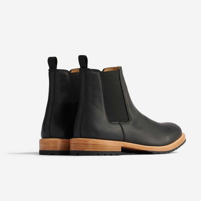 Nisolo Marco Everyday Chelsea Boot Black Men's Leather Boot Nisolo 