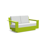 Nisswa Recycled Loveseat Sofas + Daybeds Loll Designs Leaf Green Cast Silver 