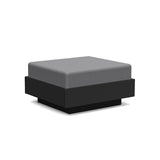 Nisswa Recycled Ottoman Ottomans Loll Designs Black Cast Charcoal 