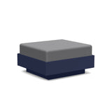 Nisswa Recycled Ottoman Ottomans Loll Designs Navy Blue Cast Charcoal 