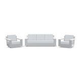 Nisswa Recycled Outdoor Seating Bundle Sofas + Daybeds Loll Designs Driftwood Gray Cast Silver 