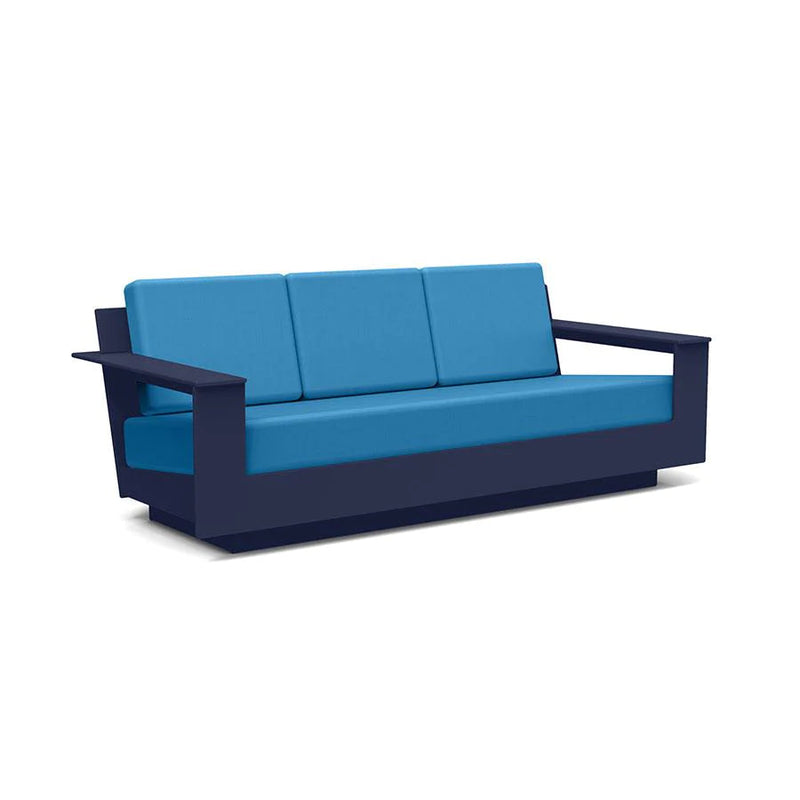 Nisswa Recycled Sofa Sofas + Daybeds Loll Designs Navy Blue Canvas Regatta Blue 