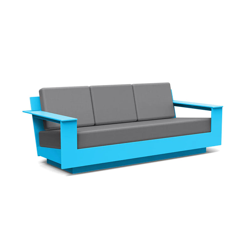Nisswa Recycled Sofa Sofas + Daybeds Loll Designs Sky Blue Cast Charcoal 