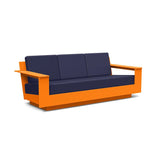 Nisswa Recycled Sofa Sofas + Daybeds Loll Designs Sunset Orange Canvas Navy 