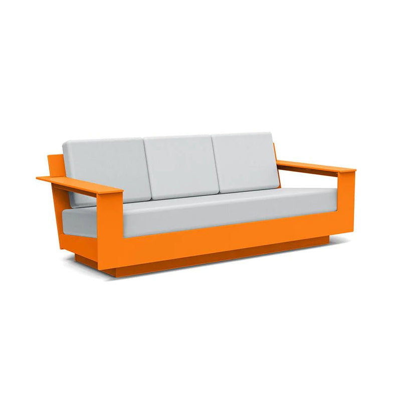 Nisswa Recycled Sofa Sofas + Daybeds Loll Designs Sunset Orange Cast Silver 