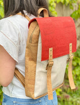 Out and About Backpack Bags Tiradia Cork 