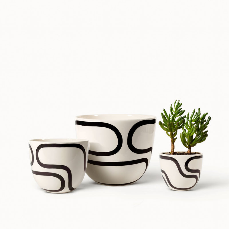 Outline Planters Planters Franca NYC 
