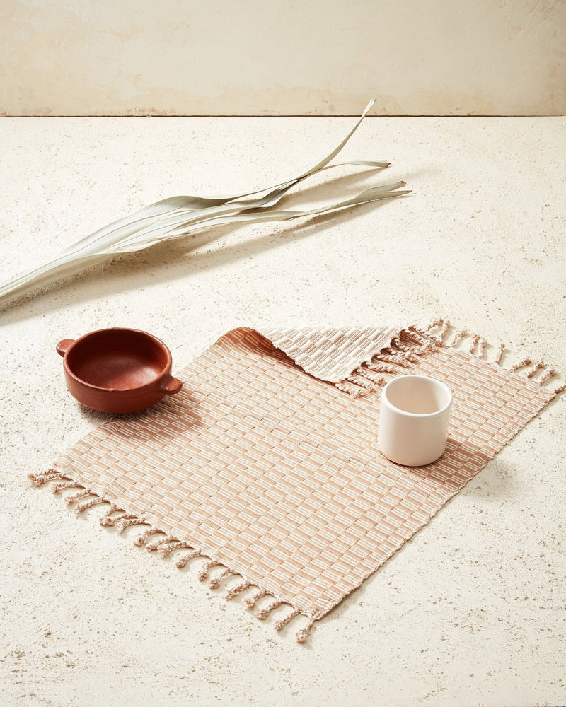 Panalito Placemat Placemats Minna Peach 