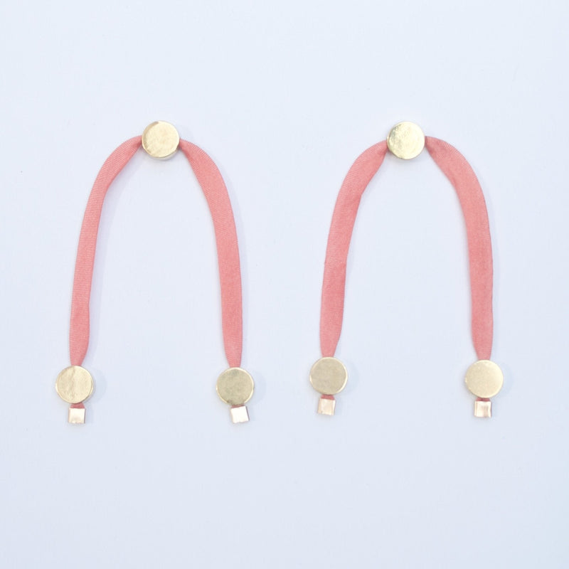 Petite Cascade Earrings Earrings Stella Fluorescent Coral 