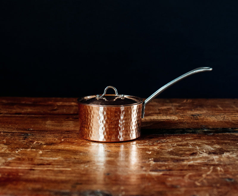 Petite French Recycled Copper Butter Pot Cookware Sertodo Copper 