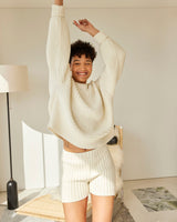 Pilnatis Knit Shorts Shorts The Knotty Ones S/M Off White 