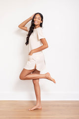 Pima T-Shirt Dress Lounge Dresses + Jumpsuits Leena & Lu 