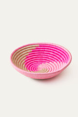 Pink Swirl Plateau Basket Baskets Indego Africa 