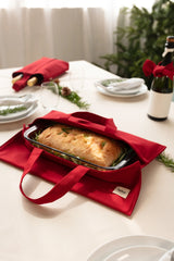 Plat Culinary Tote Food + Wine Totes Aplat Casserole Cranberry 