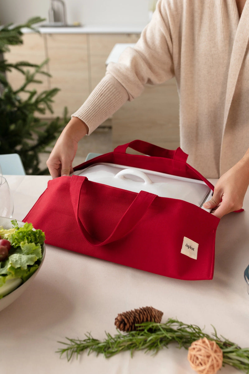 Plat Culinary Tote Food + Wine Totes Aplat Grand Cookware Cranberry 