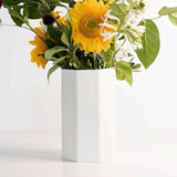 Porcelain Bouquet Vase Vases The Bright Angle Silk White 