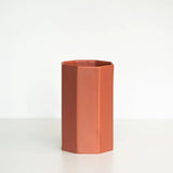 Porcelain Bouquet Vase Vases The Bright Angle Terracotta Red 