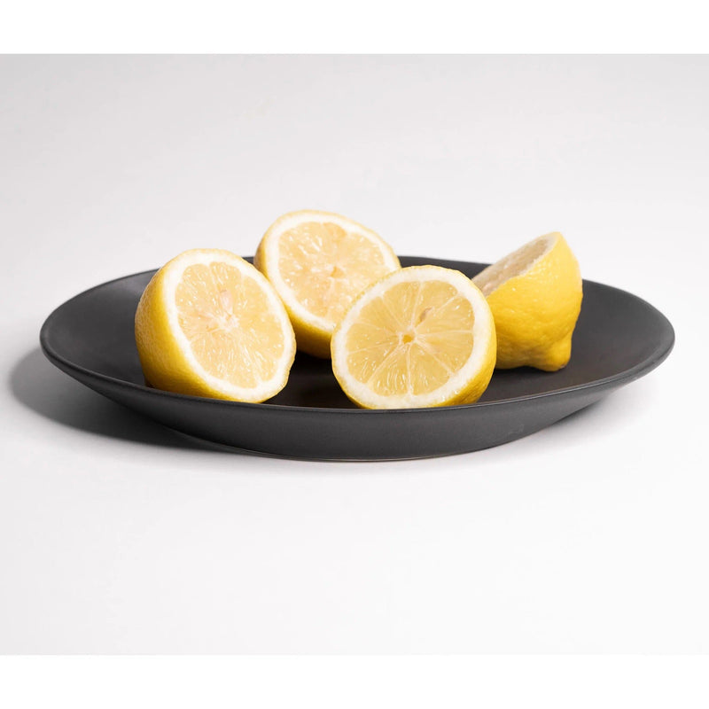 Porcelain Catchall Tray Serving Trays + Boards The Bright Angle Mica Black 