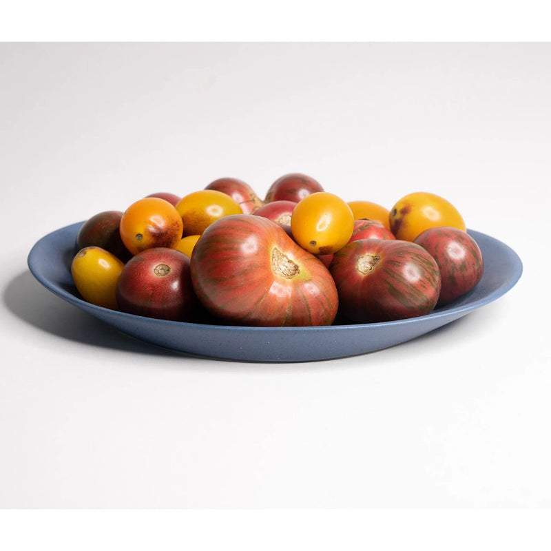 Porcelain Catchall Tray Serving Trays + Boards The Bright Angle Pisgah Blue 