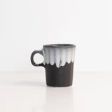 Porcelain Doubleshot Espresso Cup Mugs + Tumblers The Bright Angle Night Snow 