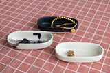 Porcelain Oval Trays Serving Trays + Boards Lauren HB Studio 