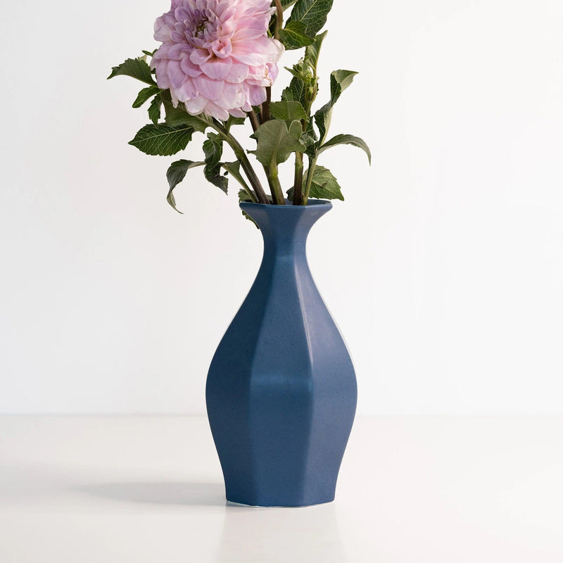 Porcelain Table Flower Vase Vases The Bright Angle Pisgah Blue 