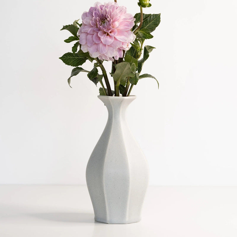 Porcelain Table Flower Vase Vases The Bright Angle Smoke Gray 