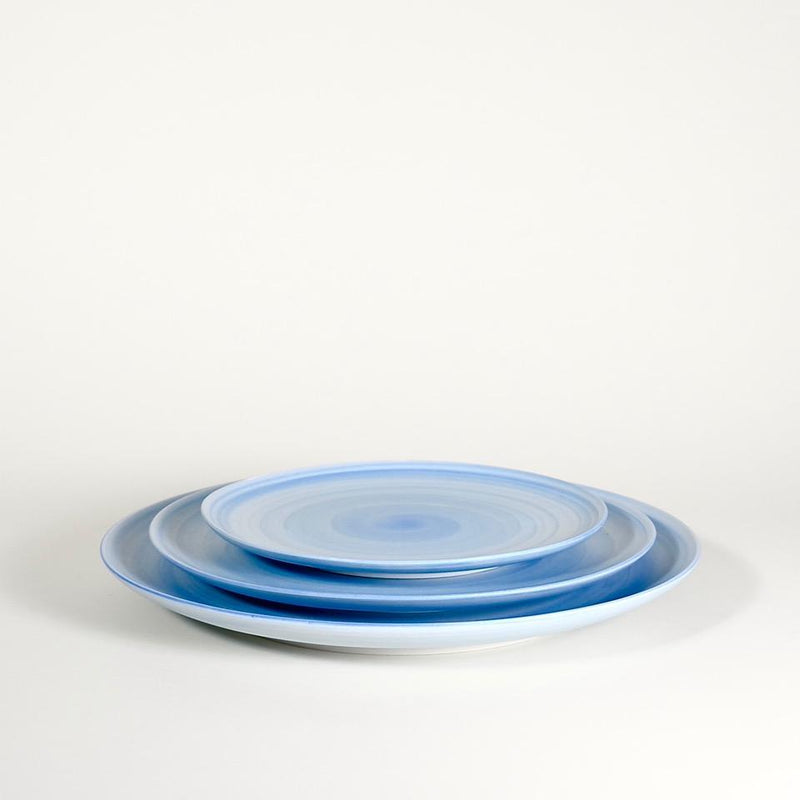 Porcelain Wash Ware Plate - Cornflower Middle Kingdom 
