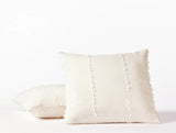 Precita Organic Pillow Cover Coyuchi Alpine White Undyed 